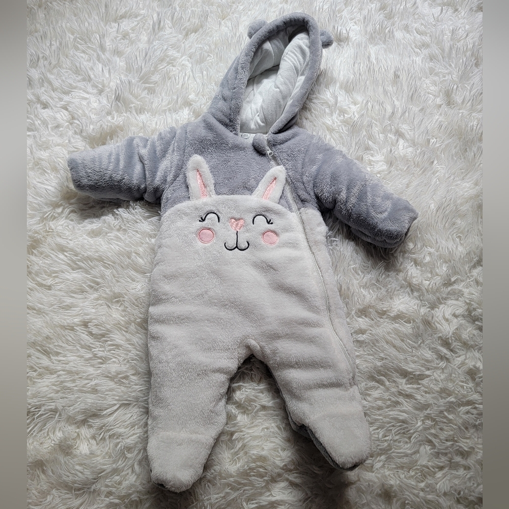 Soft Snow Bunny Snowsuit